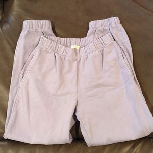 John Galt Brandy Melvile Lilac Light Purple Rosa Sweatpants